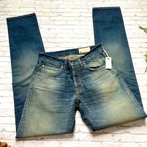 Imogene and Willie NEW Barton Slim Denim Jeans 27 Medium Wash Casual